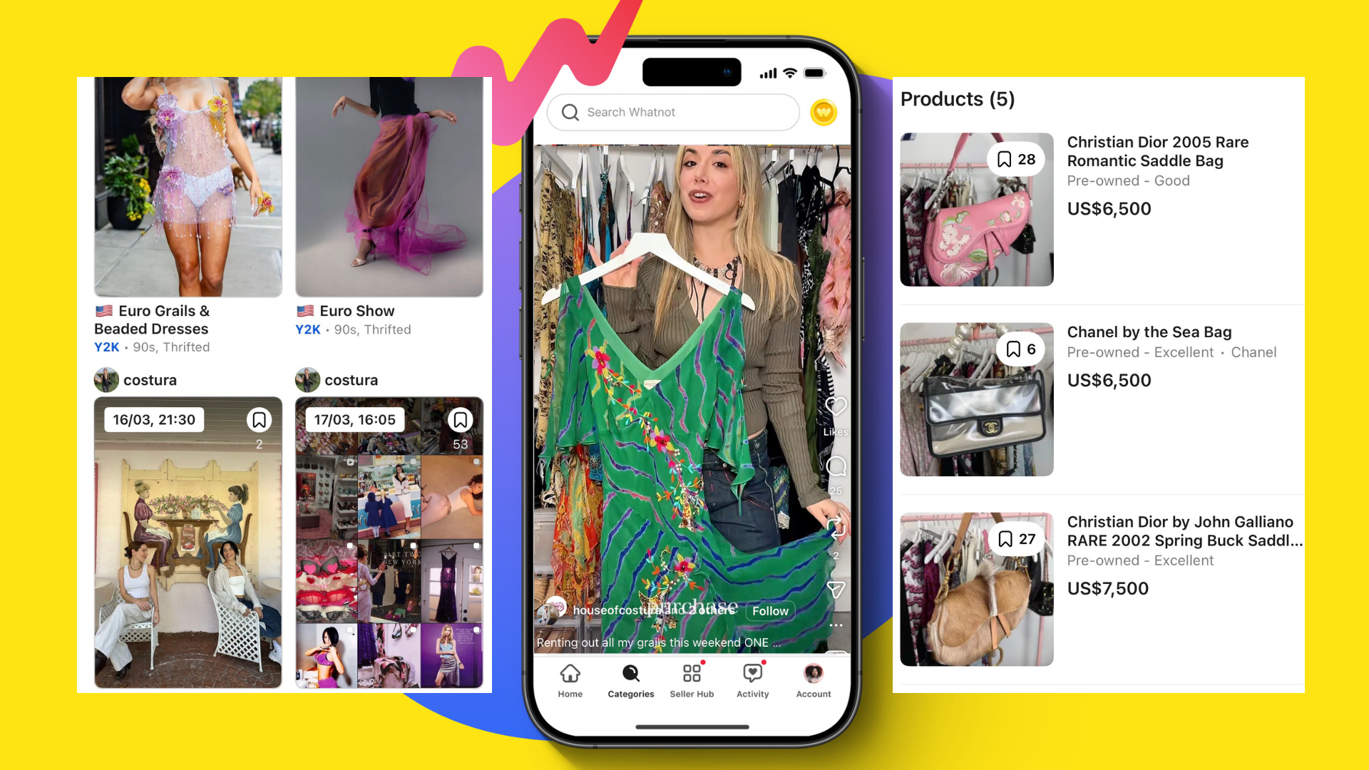 Why vintage sellers are taking resale live