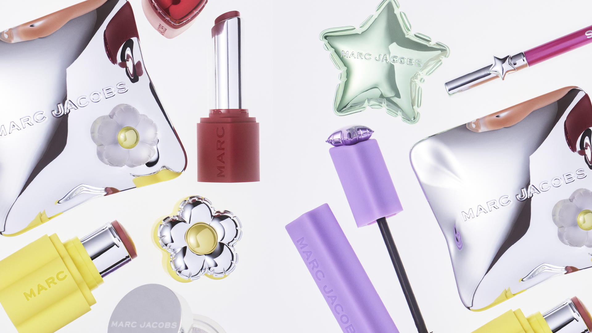 Marc Jacobs looks to the Daisy fragrance empire in the relaunch of his makeup line