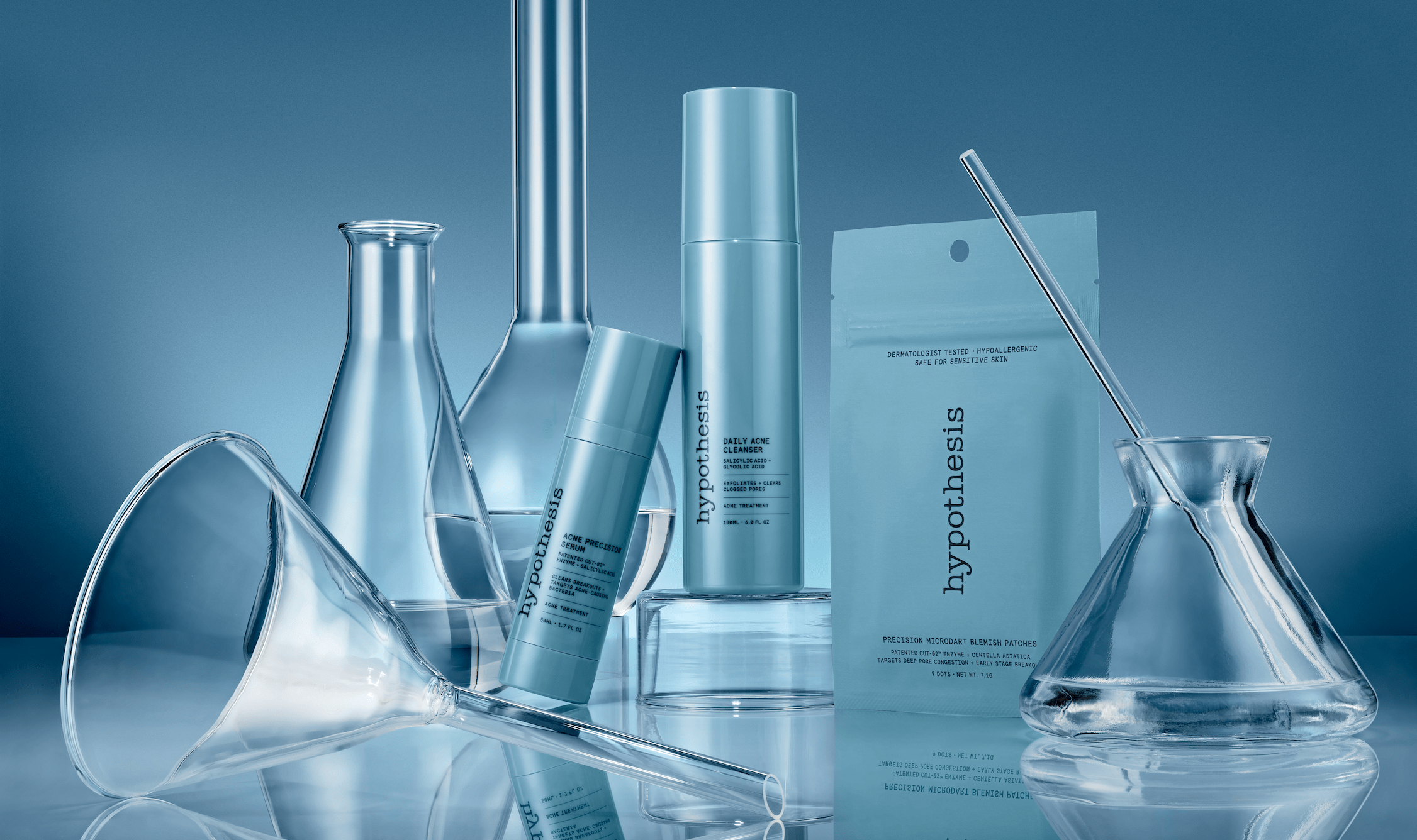 Hypothesis used NIH grants to develop a proprietary acne ingredient for new skin-care range