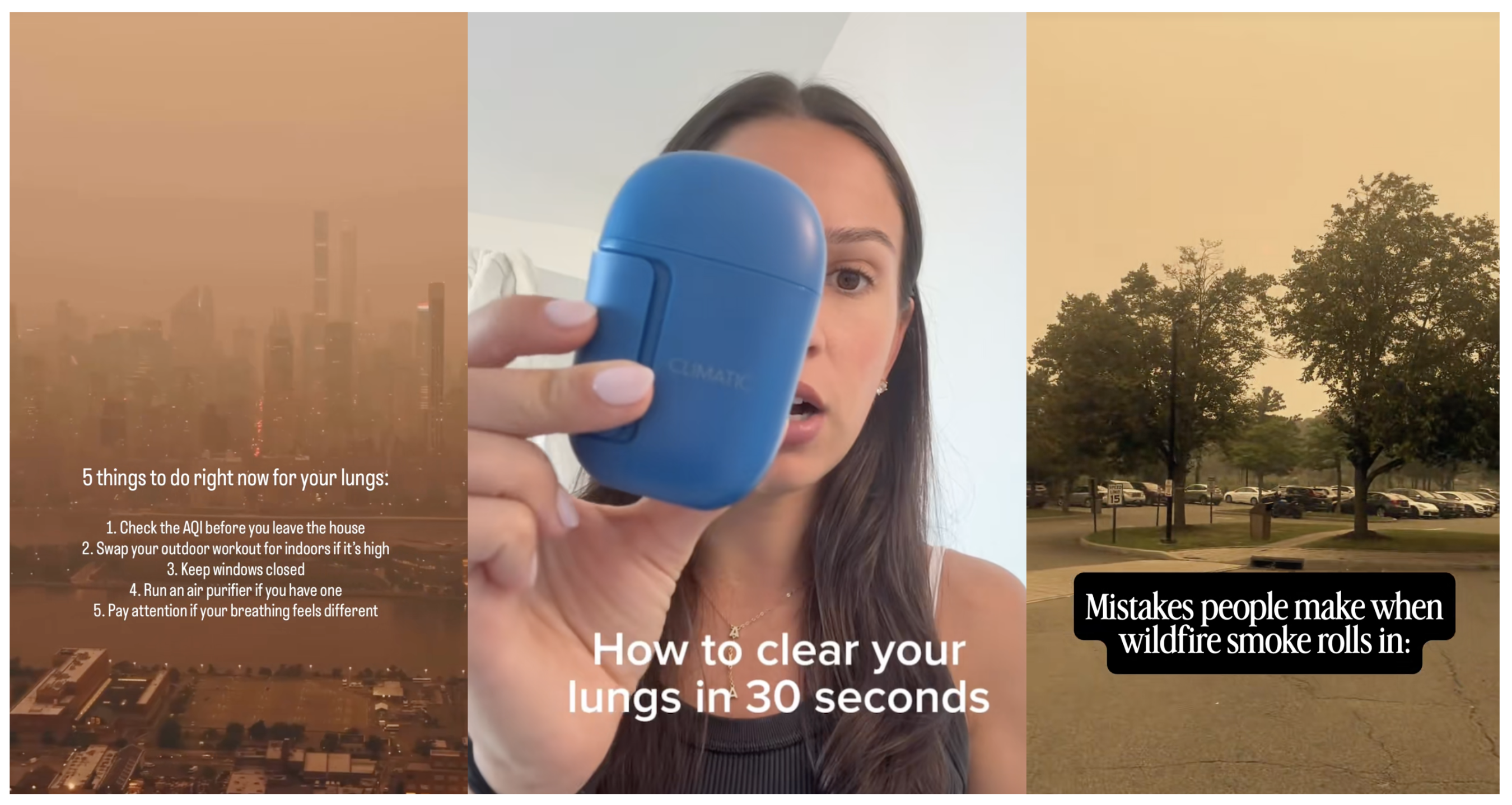Wellness Briefing: The emerging lung health category is top of mind after more brutal wildfires, plus news